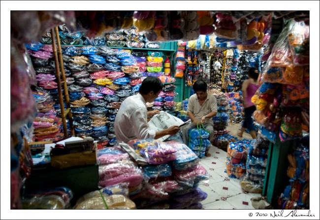 The "Big Market", Saigon by Neil Alexander"