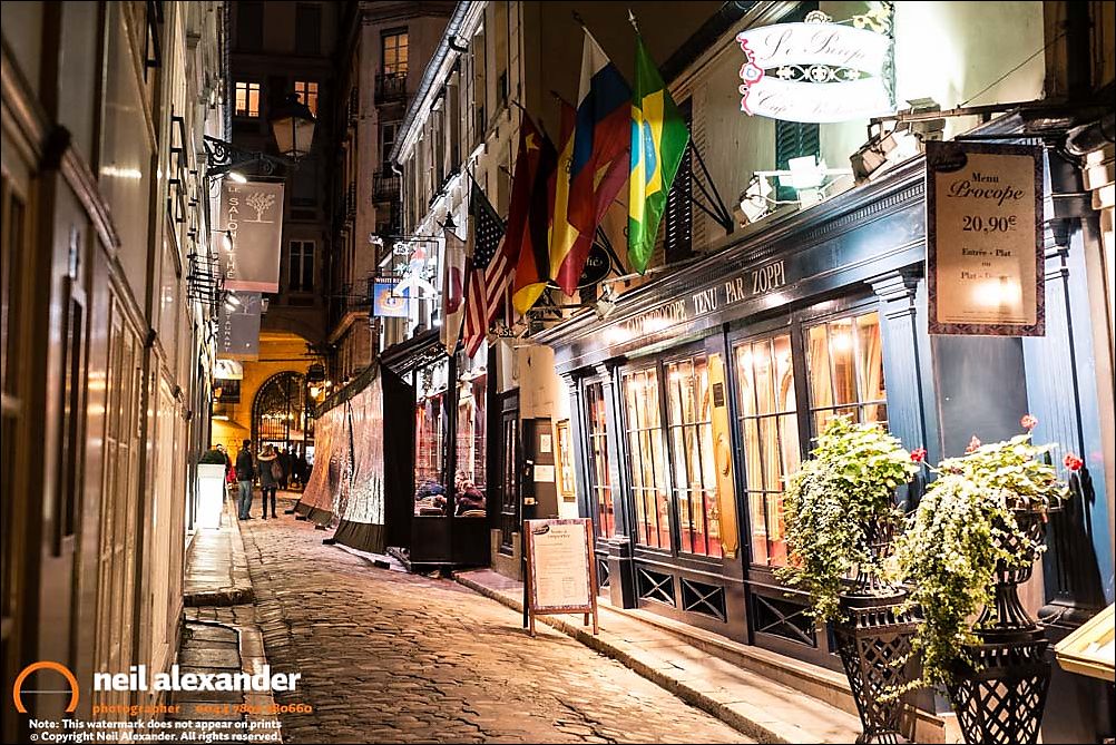 Cours du Commerce Saint-Andr�, Paris