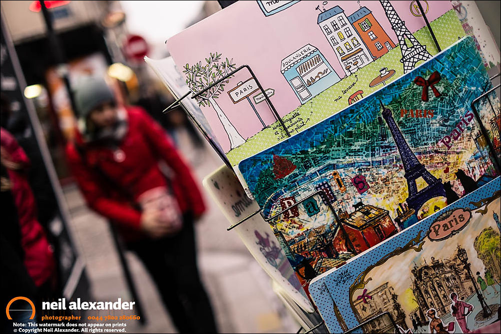 Postcards of Paris
