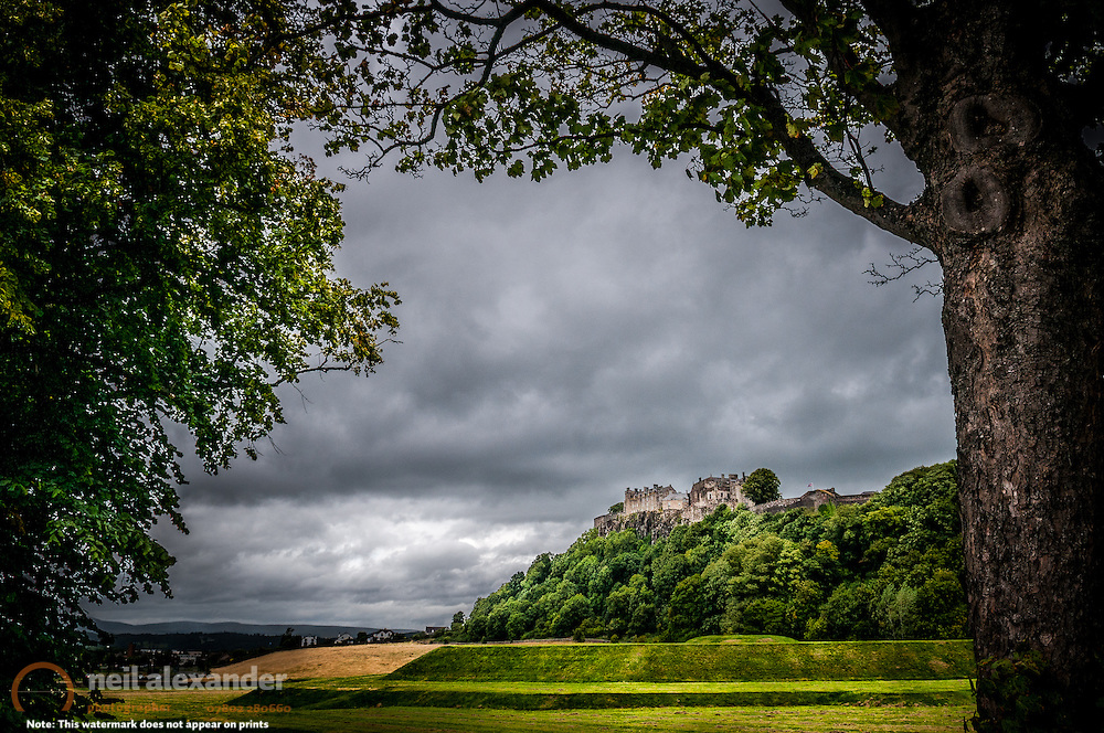 Stirling Castle, Scotland. Prints and canvases of this and other images of castles can be seen here .
