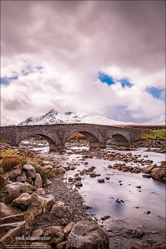 The bridge at Sligachan, Skye