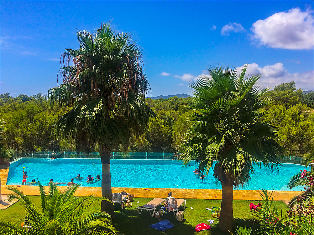 Lounging by the pool - done a lot of that recently
