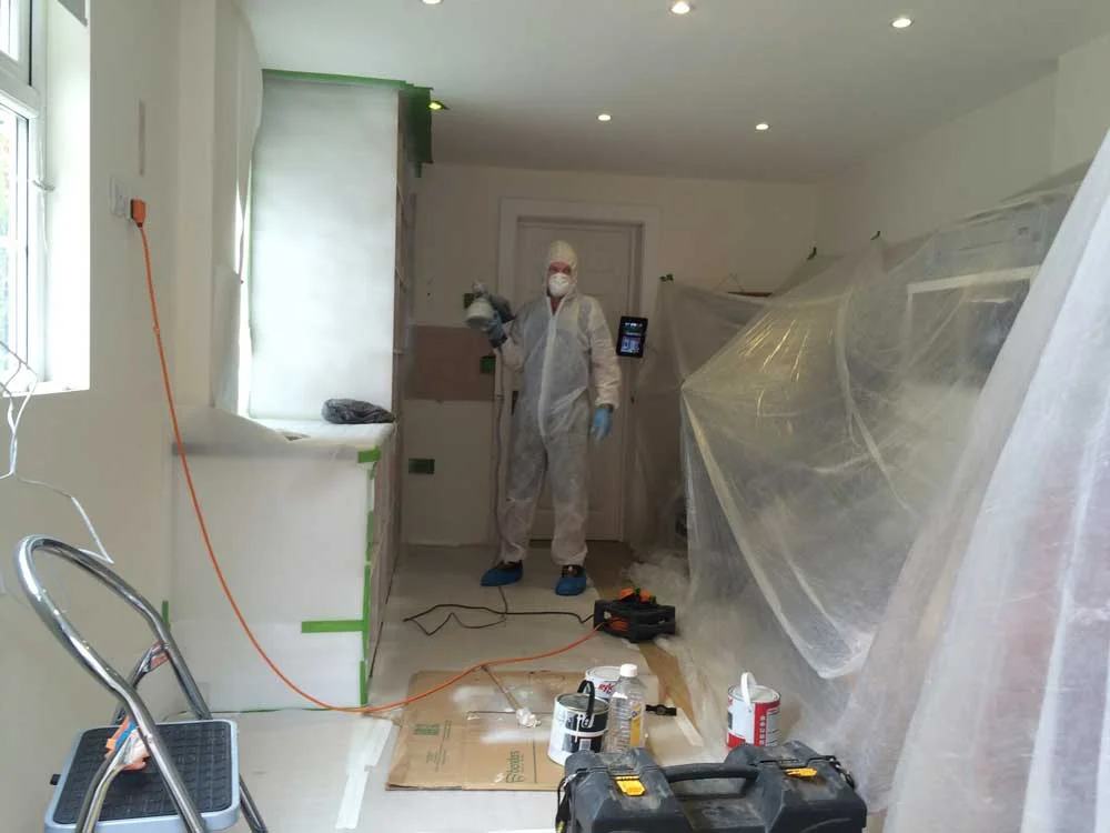 The office is closed for a spot of..... decorating.