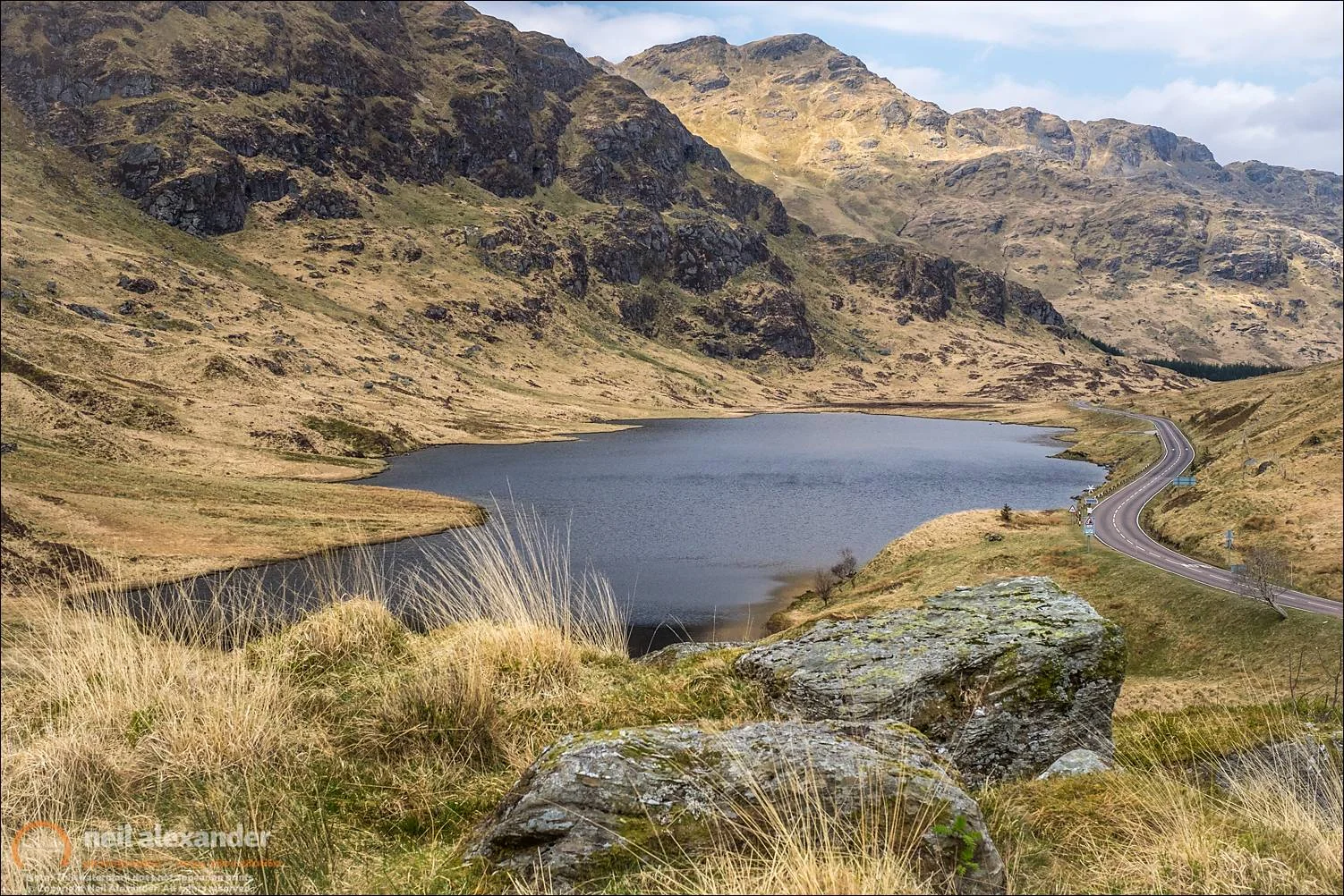Loch Restil from Rest and be Thankful