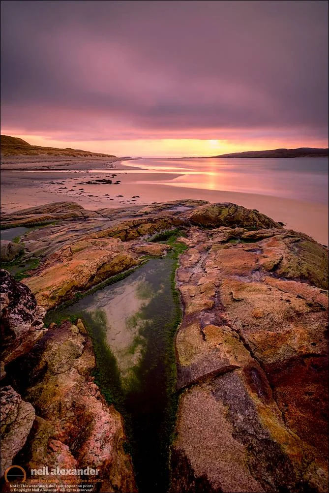 Rock pools, Luskentyre