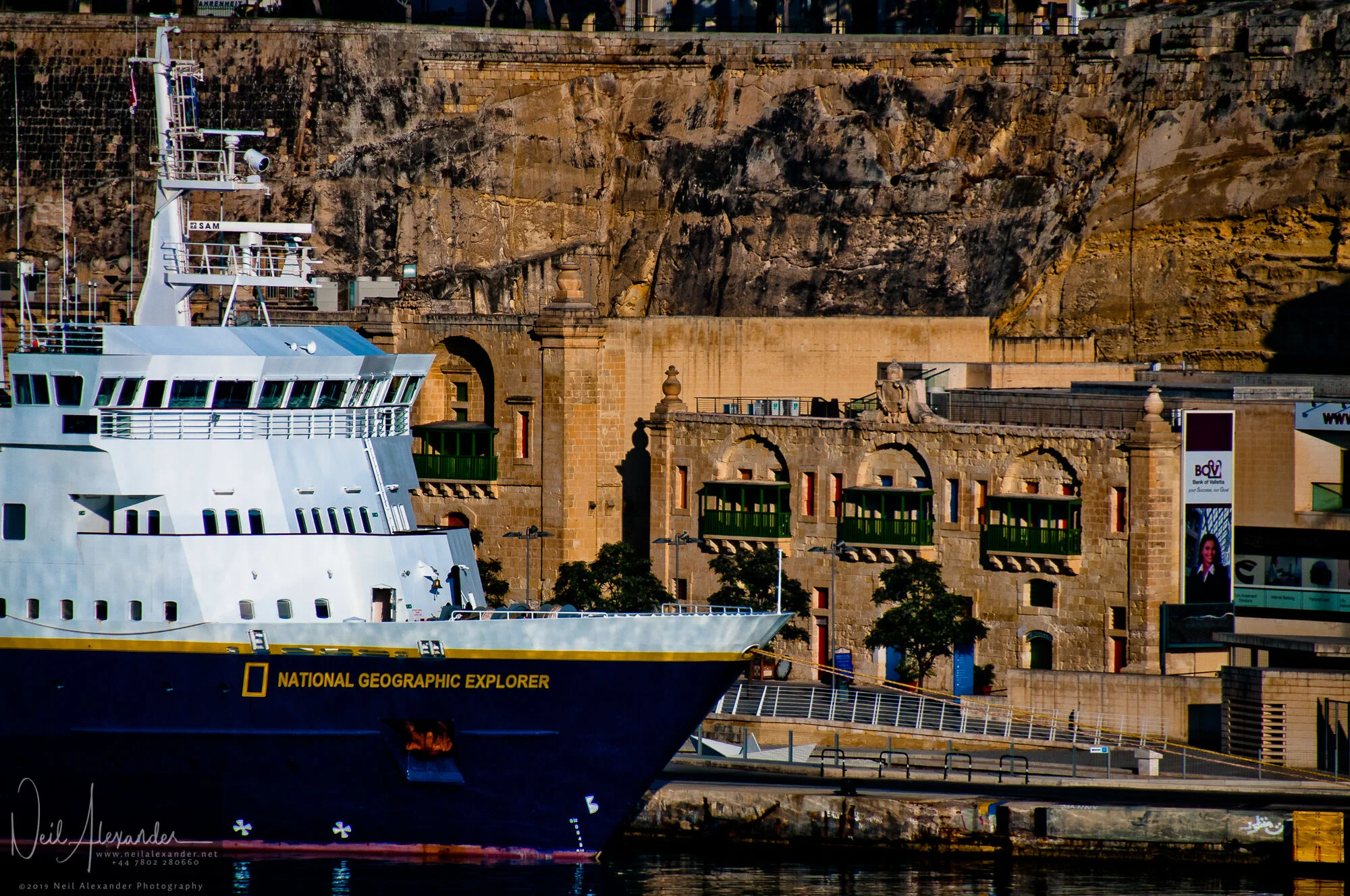 The National Geographic Explorer berthed in Valletta harbour, Malta-Neil_Alexander-09.jpg