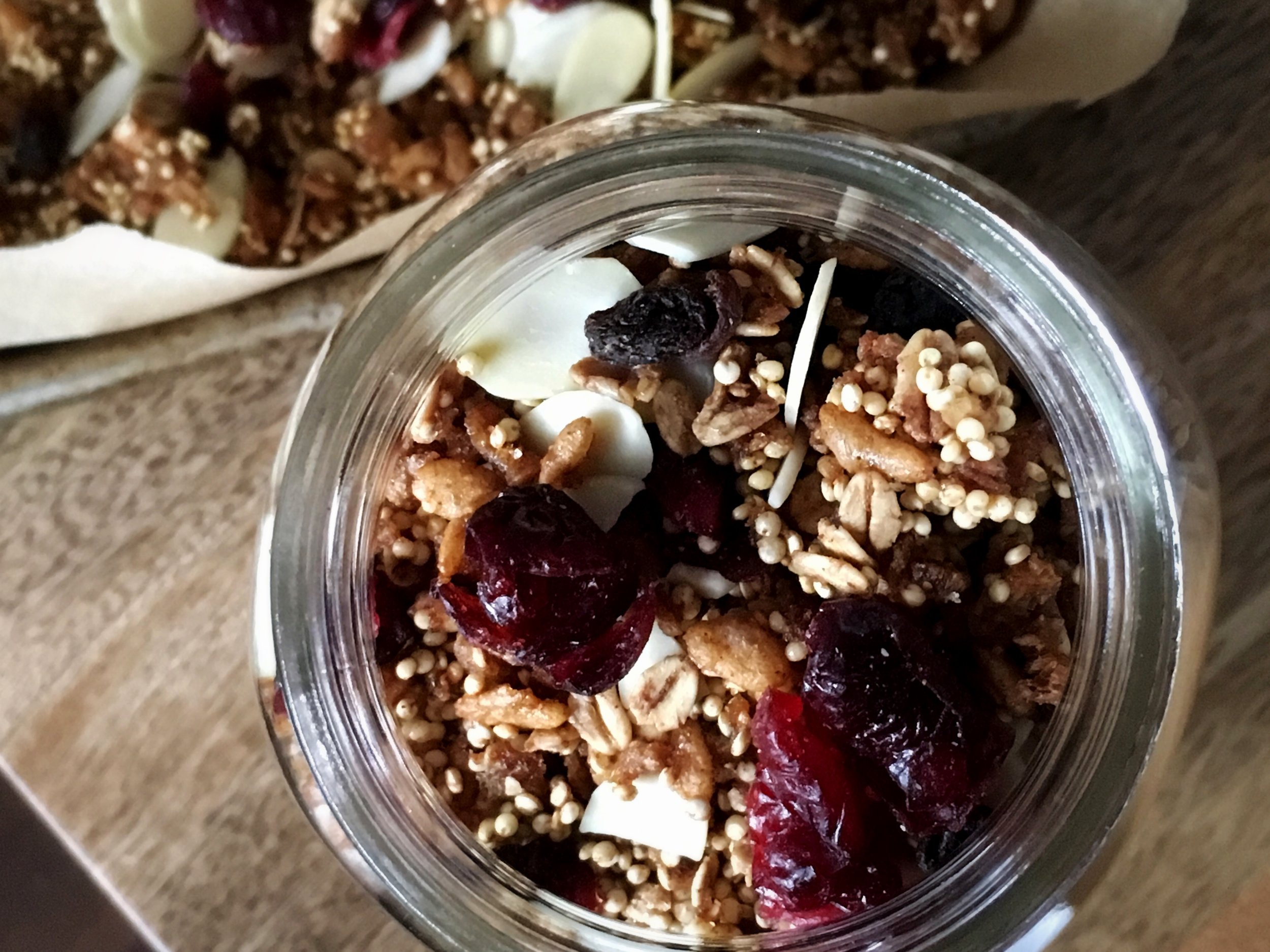 Granola: in a jar