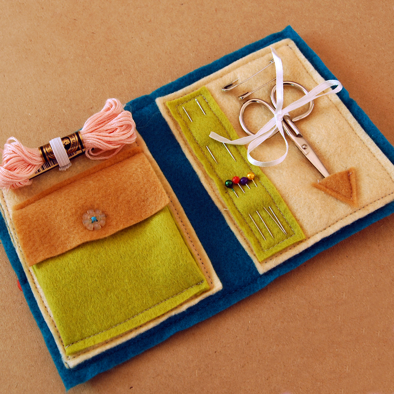 Perfect for carrying a little embroidery on the road...