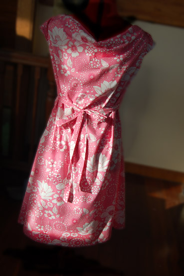 Back view before altering back