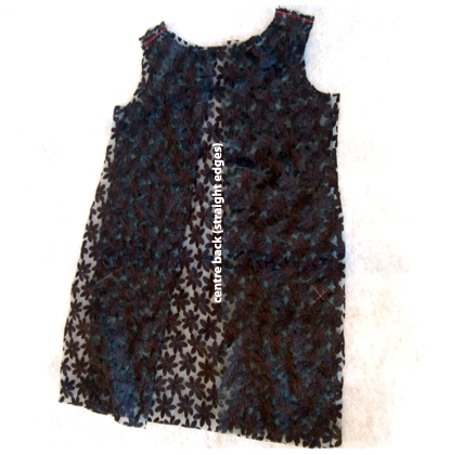 Join shoulders on outer fabric pieces
