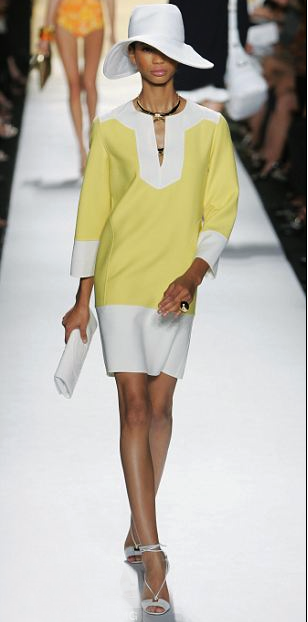 Caftan from Michael Kors. Christian Dior 2012 resort collection showed a very similar caftan as well.