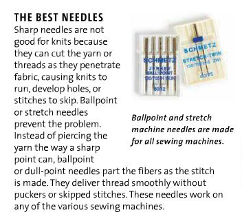Change your needles