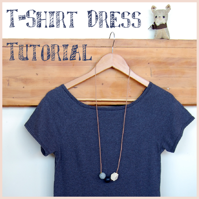 T Shirt Dress Tutorial