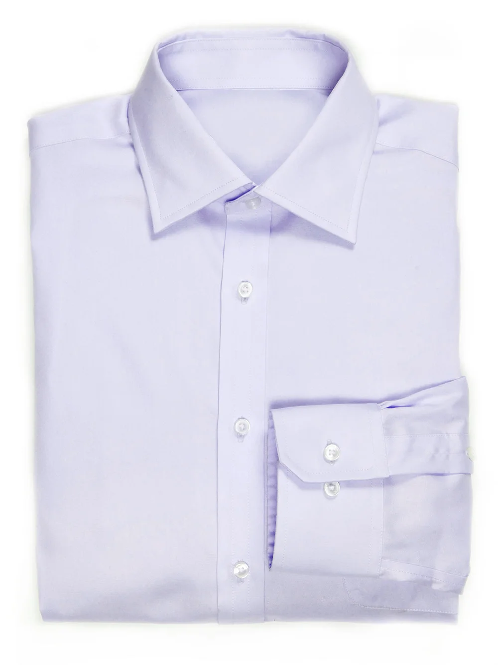 royal blue fitted homecoming dresses Non-Iron Linen Solid Dress Shirt With Contrast Trim main image 1