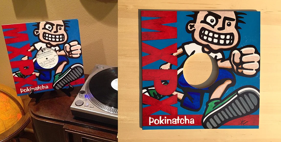 Pokinatcha Custom Test Pressing Cover