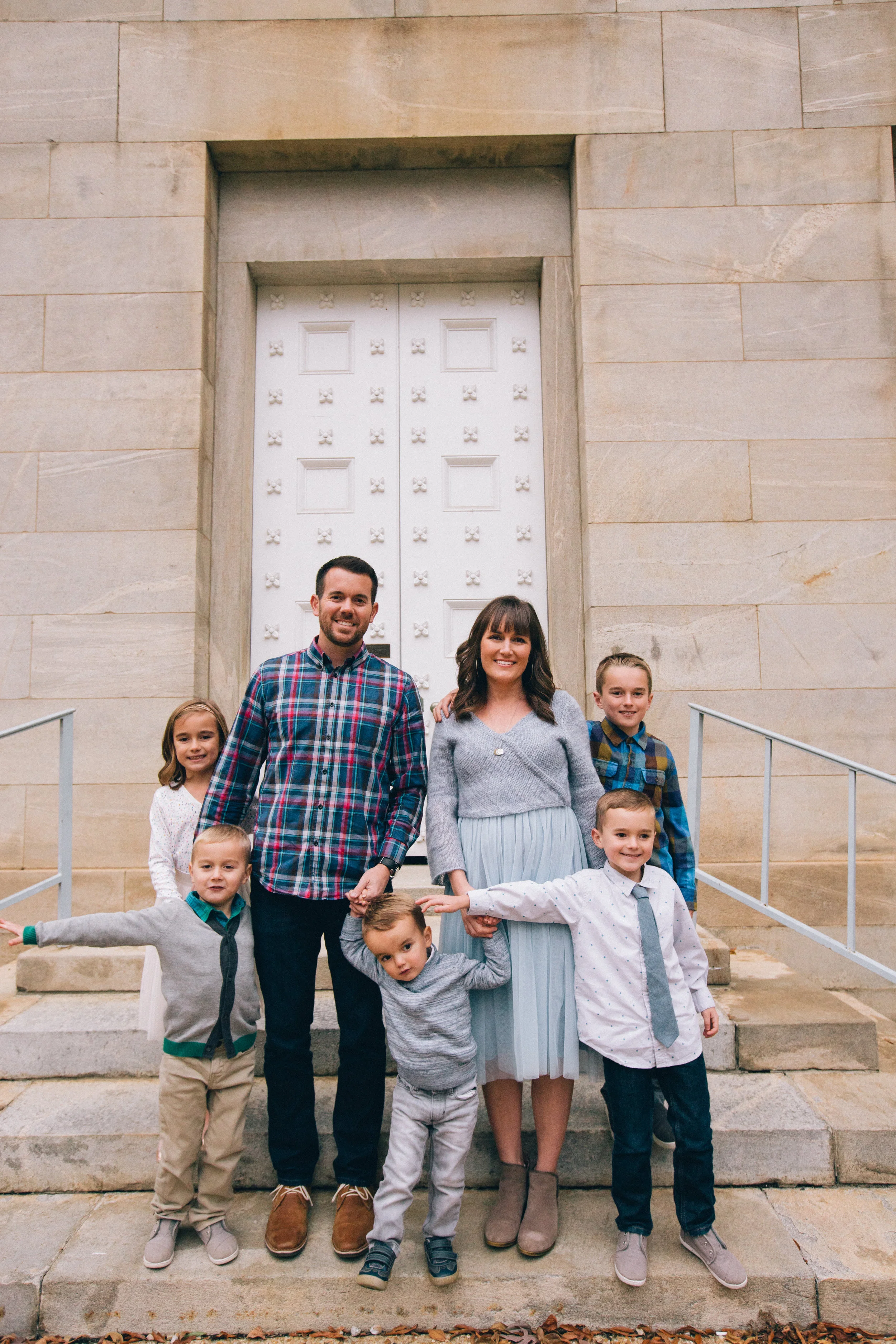 Alexa, Gage, Jason, Elias, Heather, Gavin, and Caden