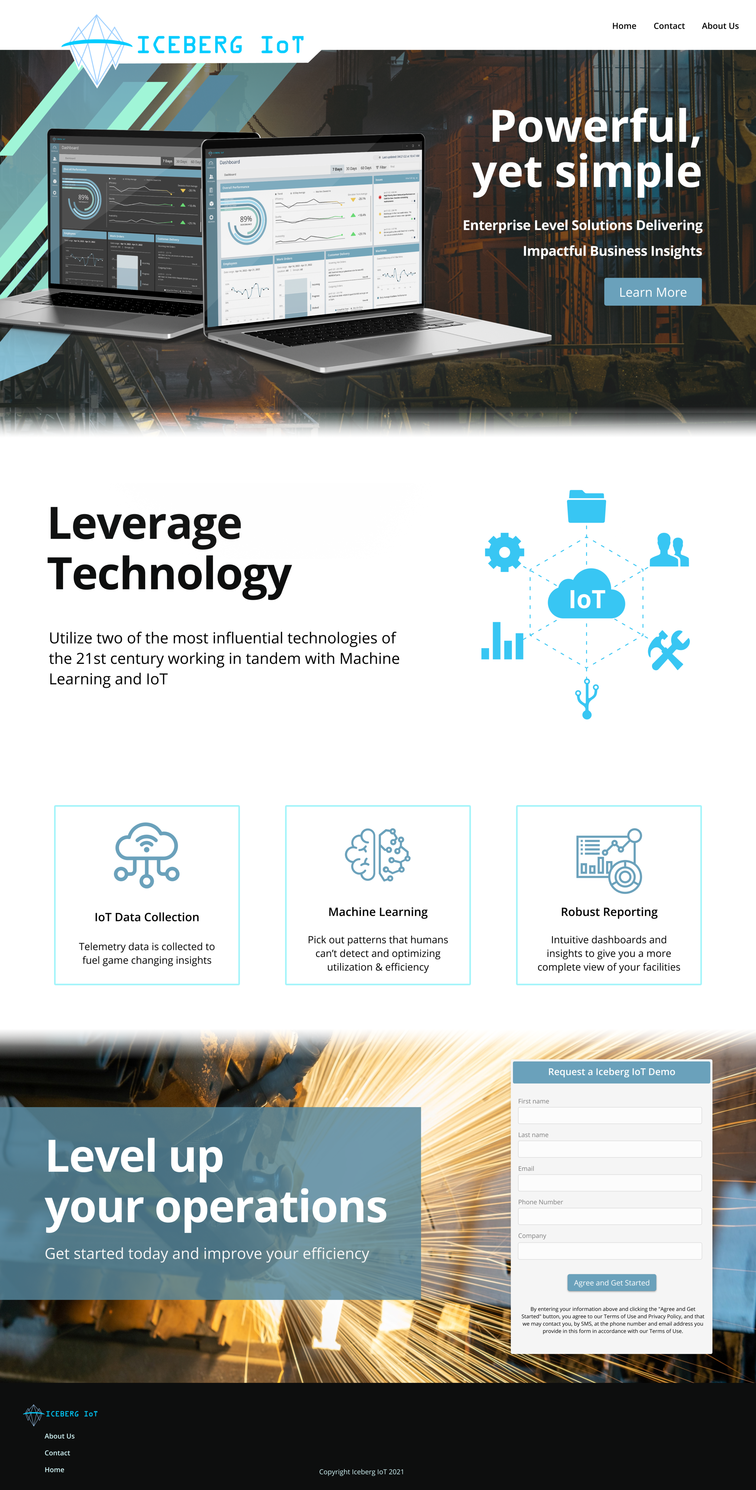 Proposed Landing Page Concept
