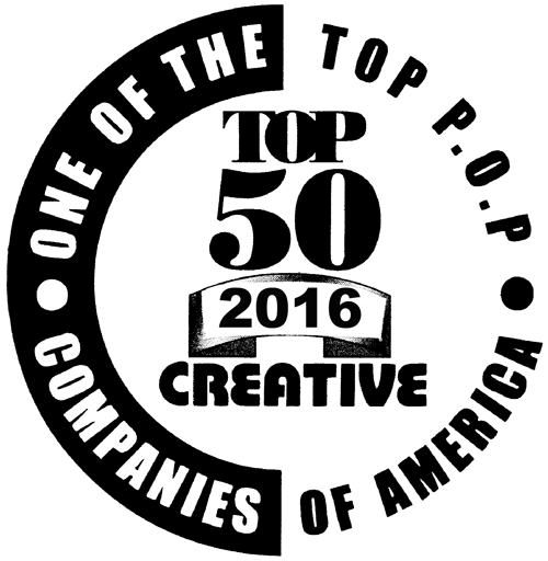 2016 Top 50 P.O.P. Companies of America Creative Magazine 