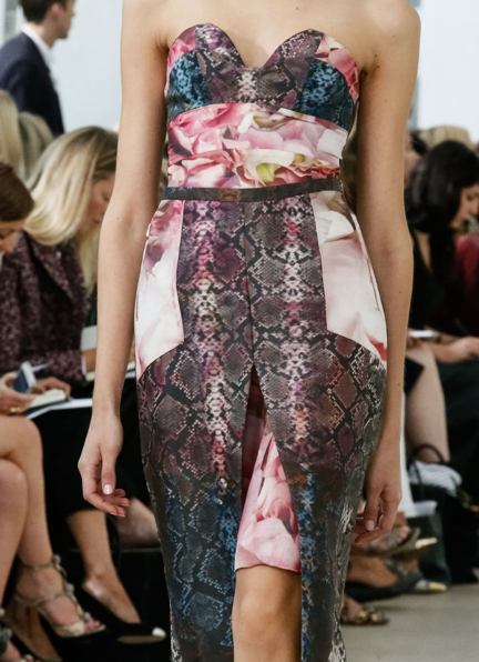 Preen-snake and rose patchwork