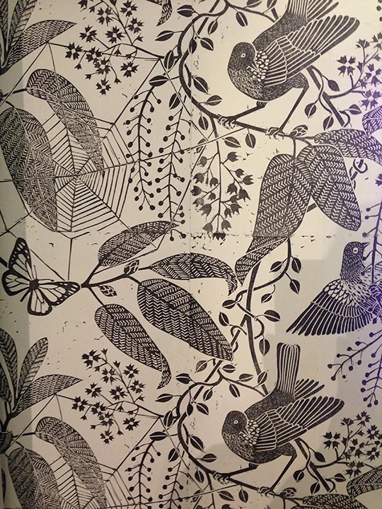 Marthe Armitage Wallpaper-Liberty tea room