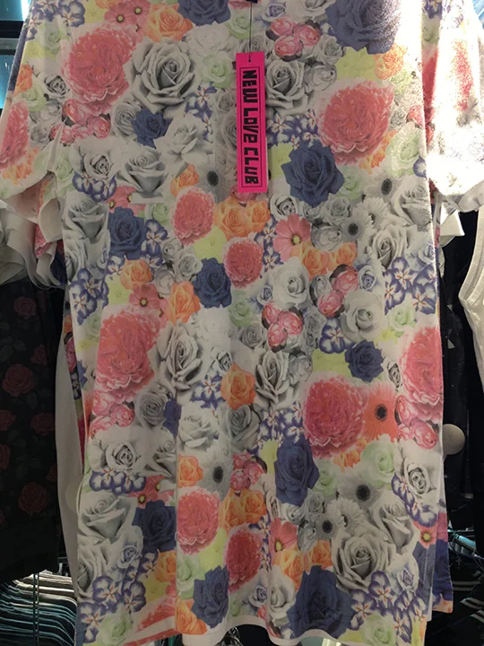 Mens printed T-shirt