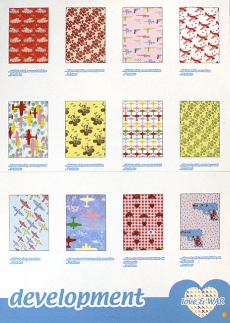 Anne Marie Jackson Love and War Design Development 2002