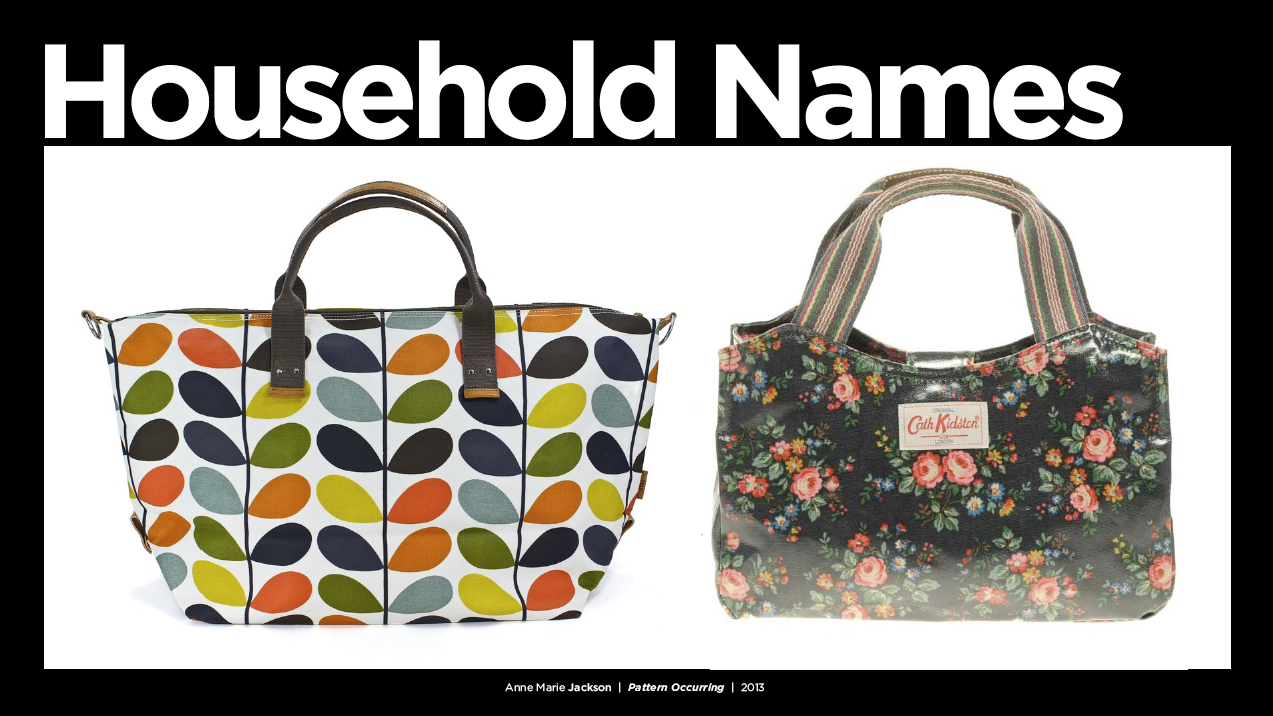 Orla Kiely and Cath Kidston The Queens of Print