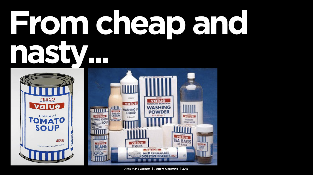 Tesco Value Packaging Cheap and Nasty