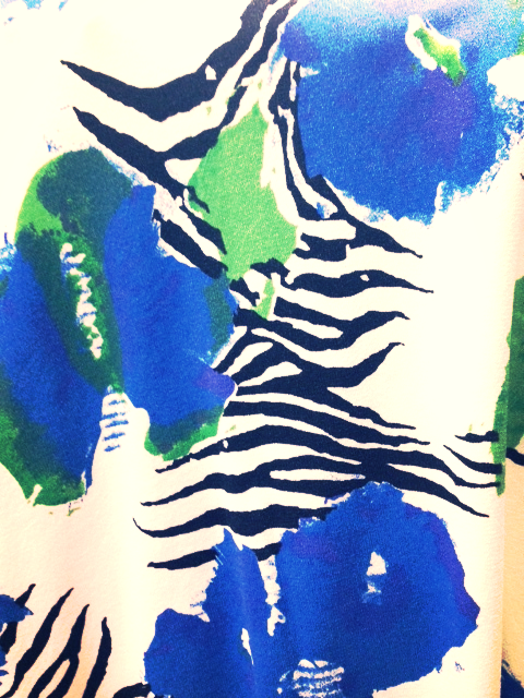 Floral Zebra