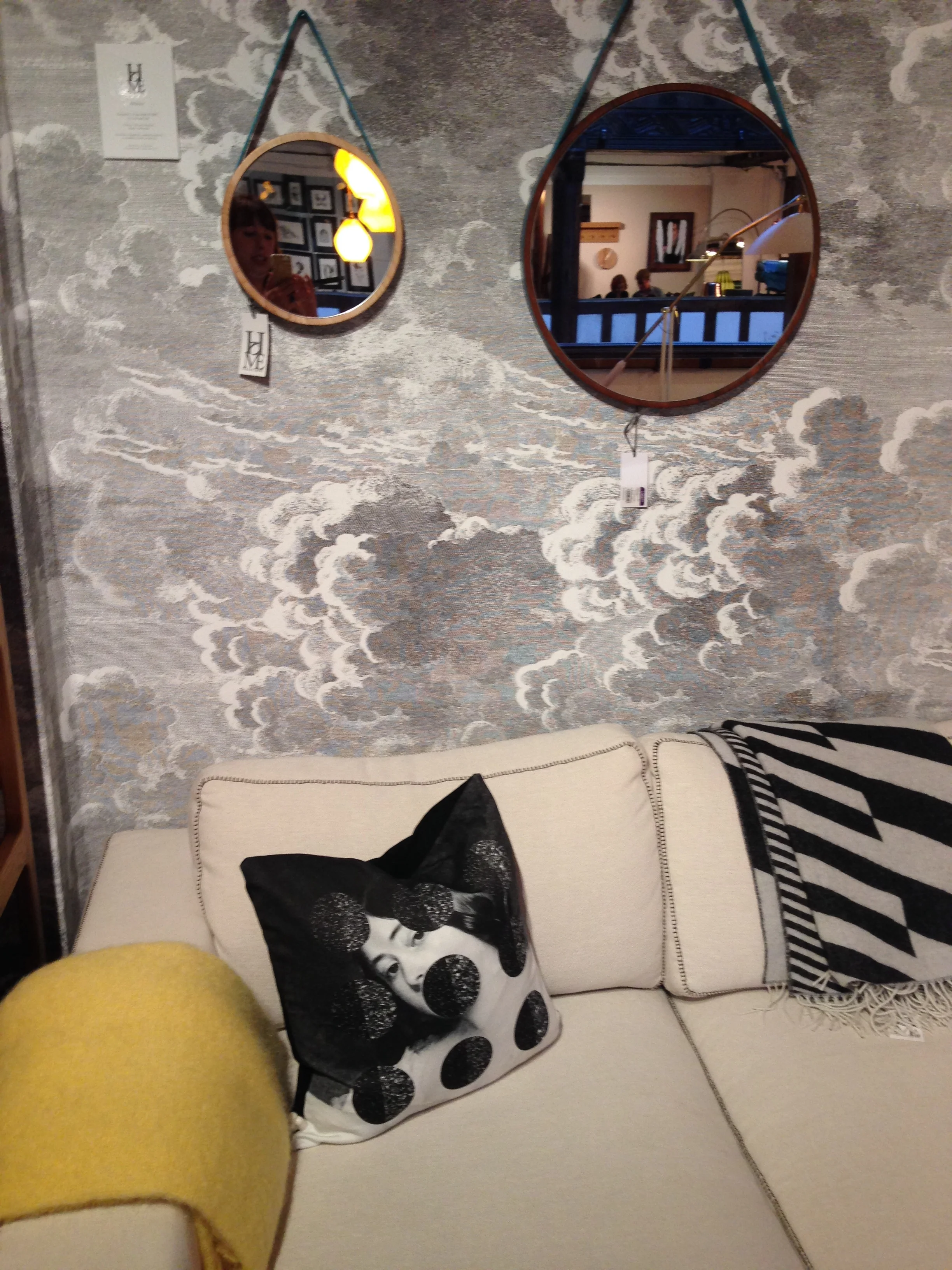 Cole & Son Cloud Wallpaper to die for!