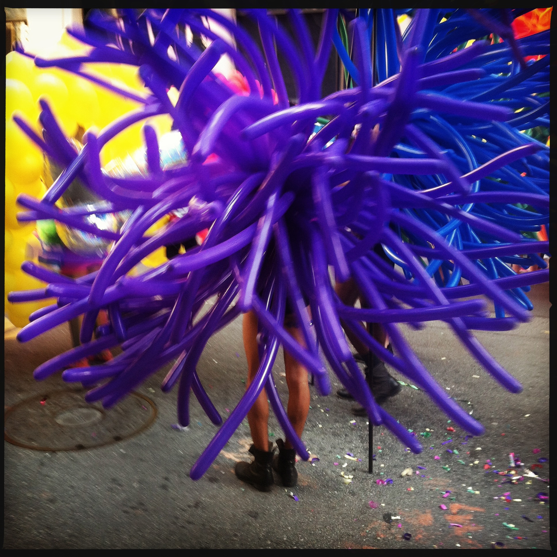 Color Pop - iPhone photo from the parade route