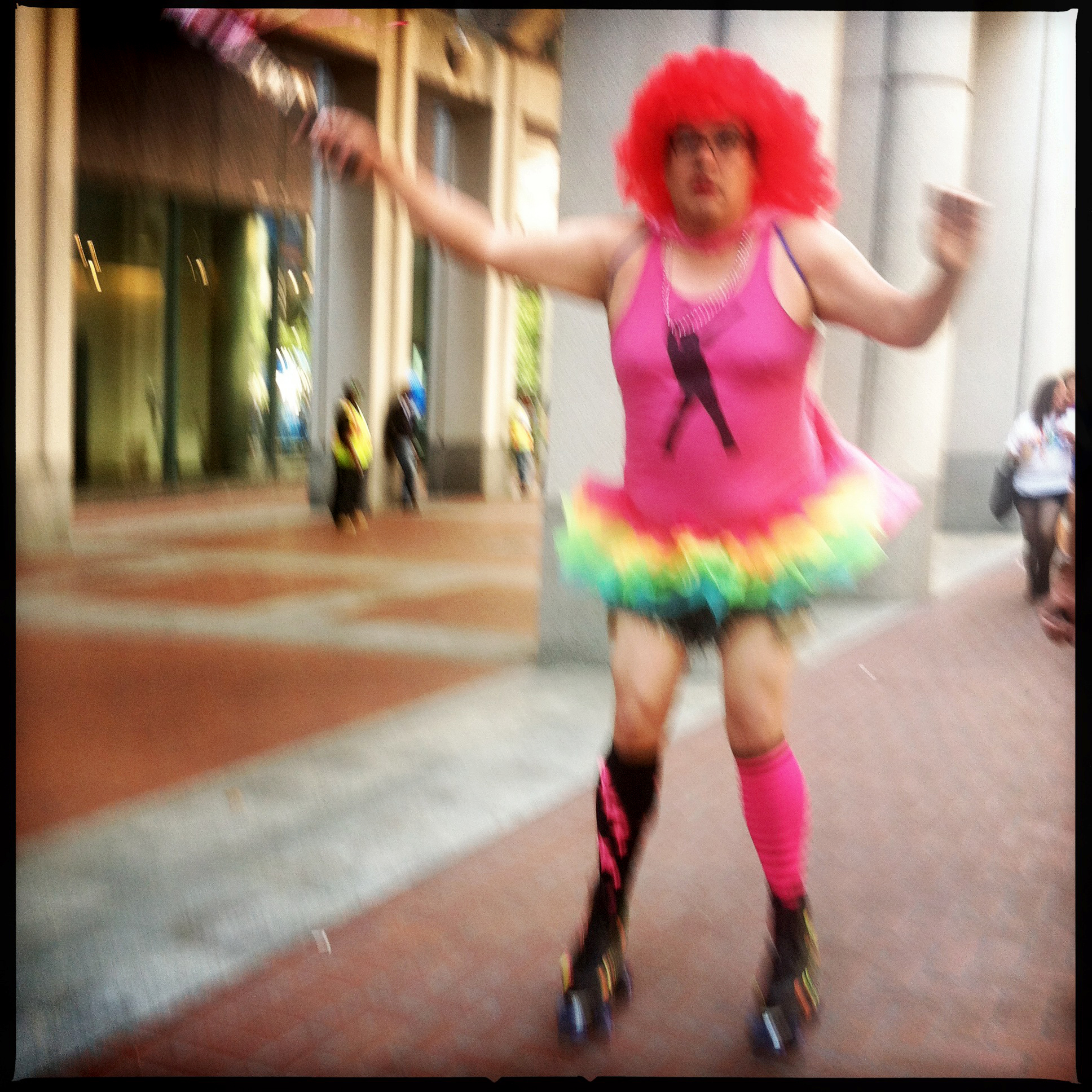 Skater Boy - iPhone photo from the parade route