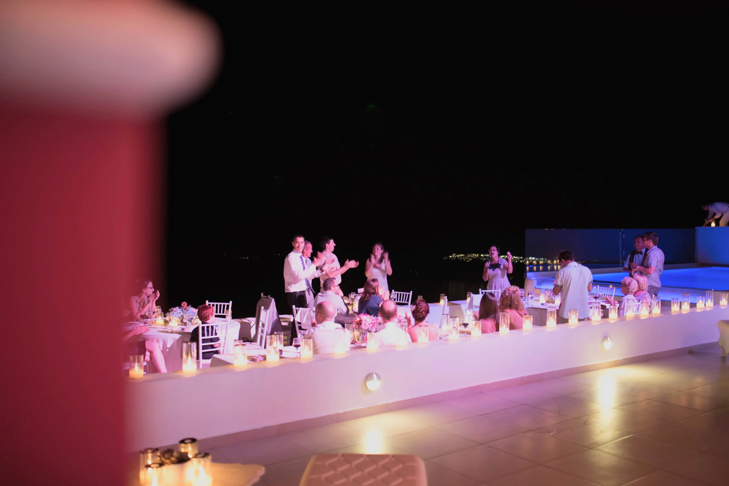 ELEGANT WEDDING AT LA MALTESE IN SANTORINI