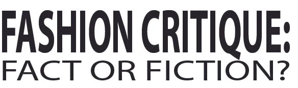 FASHION CRITIQUE | DOES IT MATTER?