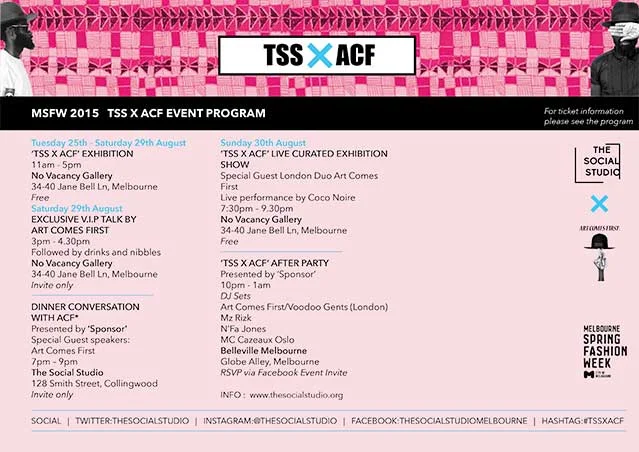 TSS x ACF | MSFW 2015