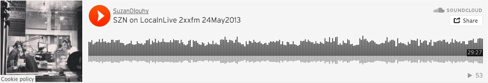 Fashion Podcast | LocalnLive 2xxfm 24 May 2013