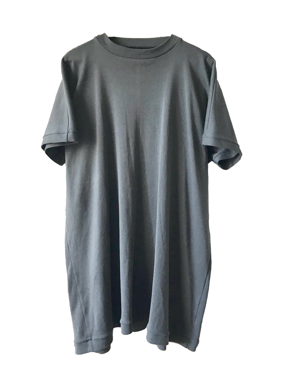 SLATE Overlap Collar Long T
