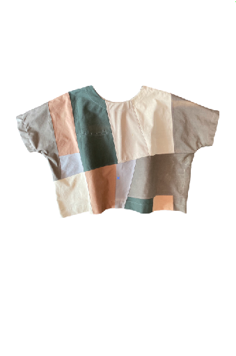 CAMO Batwing Crop Top