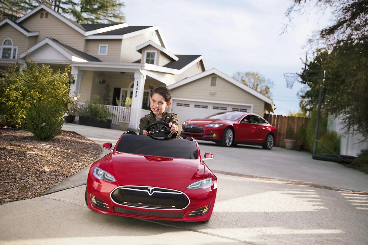 Tesla Model S Radio Flyer