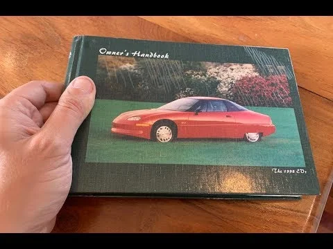 Doug DeMuro's GM EV1 Owner's Manual