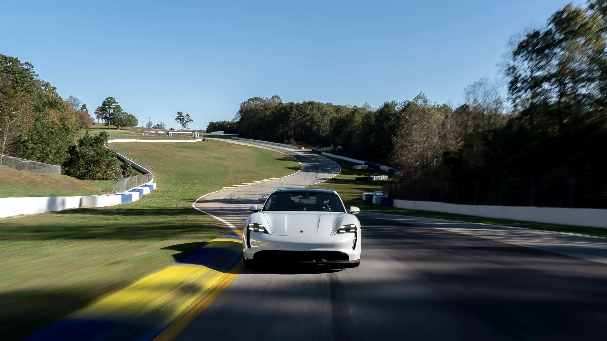 Porsche Taycan Turbo S: Fastest EV lap at Road Atlanta