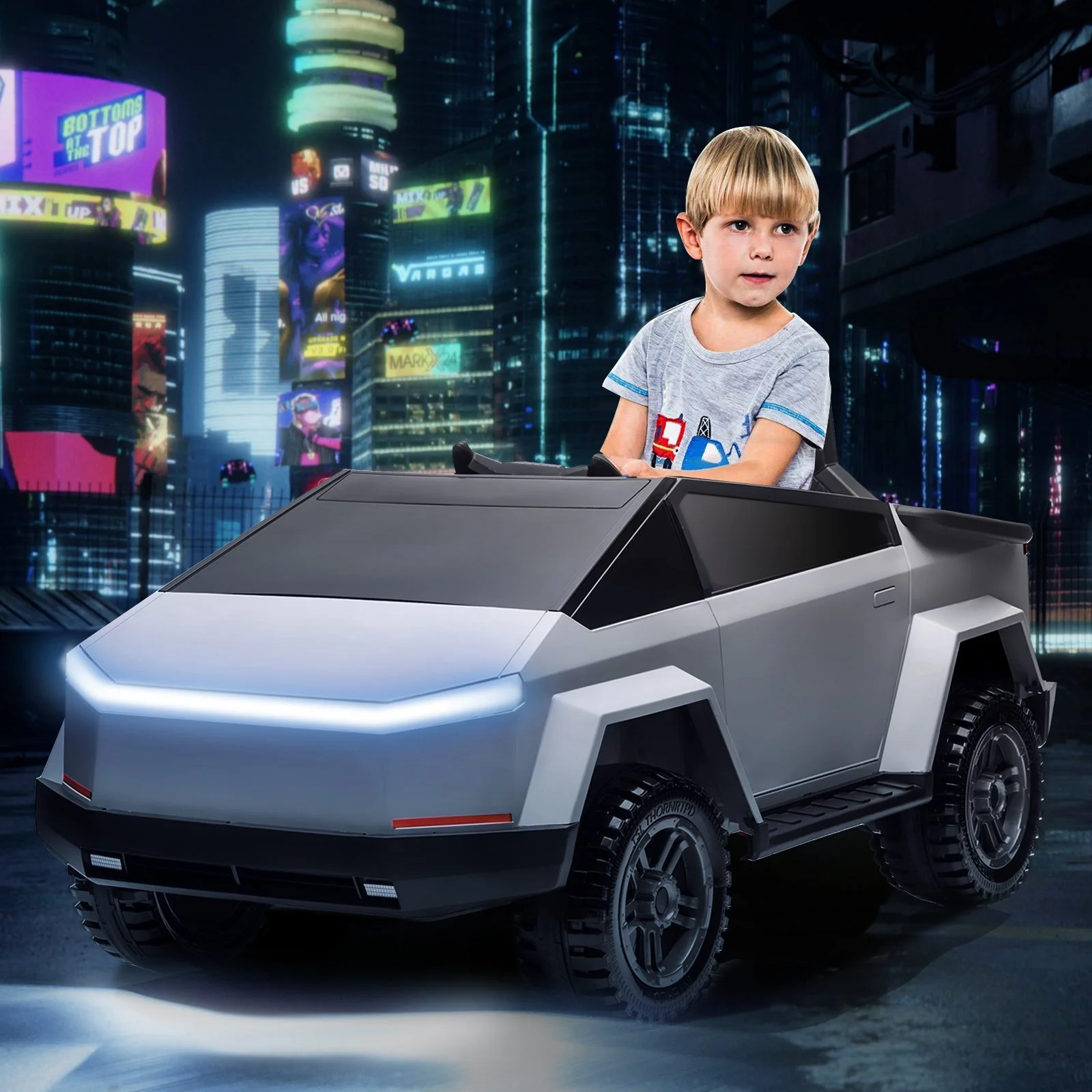 Kids “Cyber-Style” Pickup Ride-On