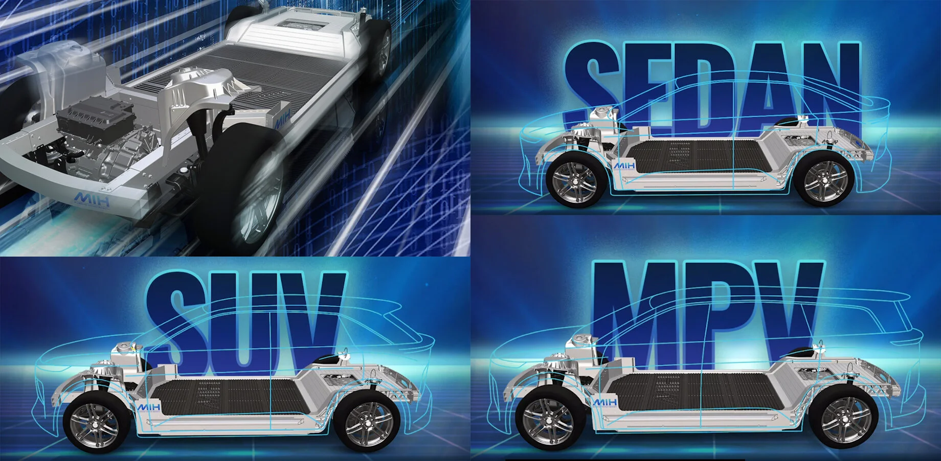 FoxConn Unveils Trio of EVs