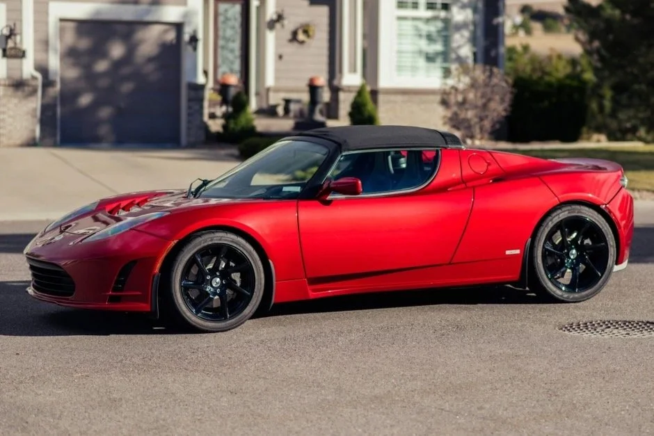 1,300-Mile 2011 Tesla Roadster 2.5 Sport on Bring-A-Trailer