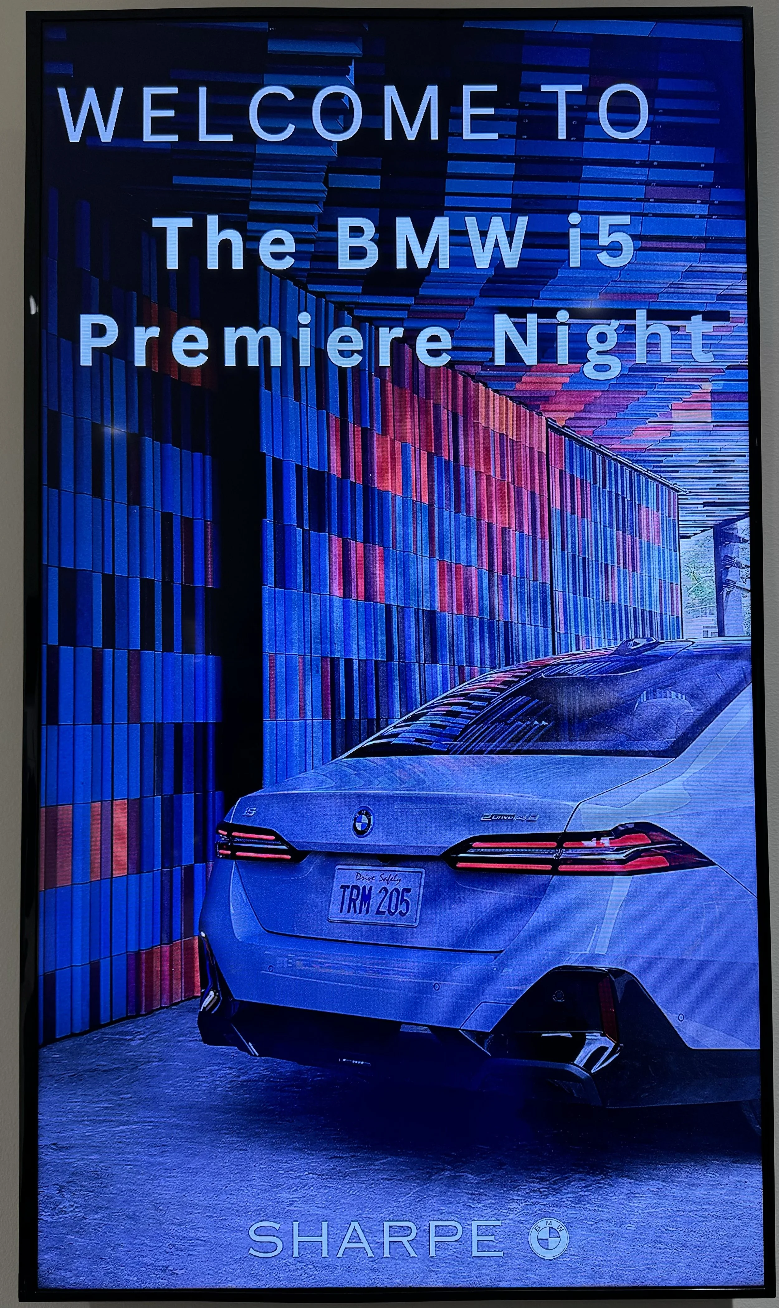 BMW i5 Premiere Event @ Sharpe BMW