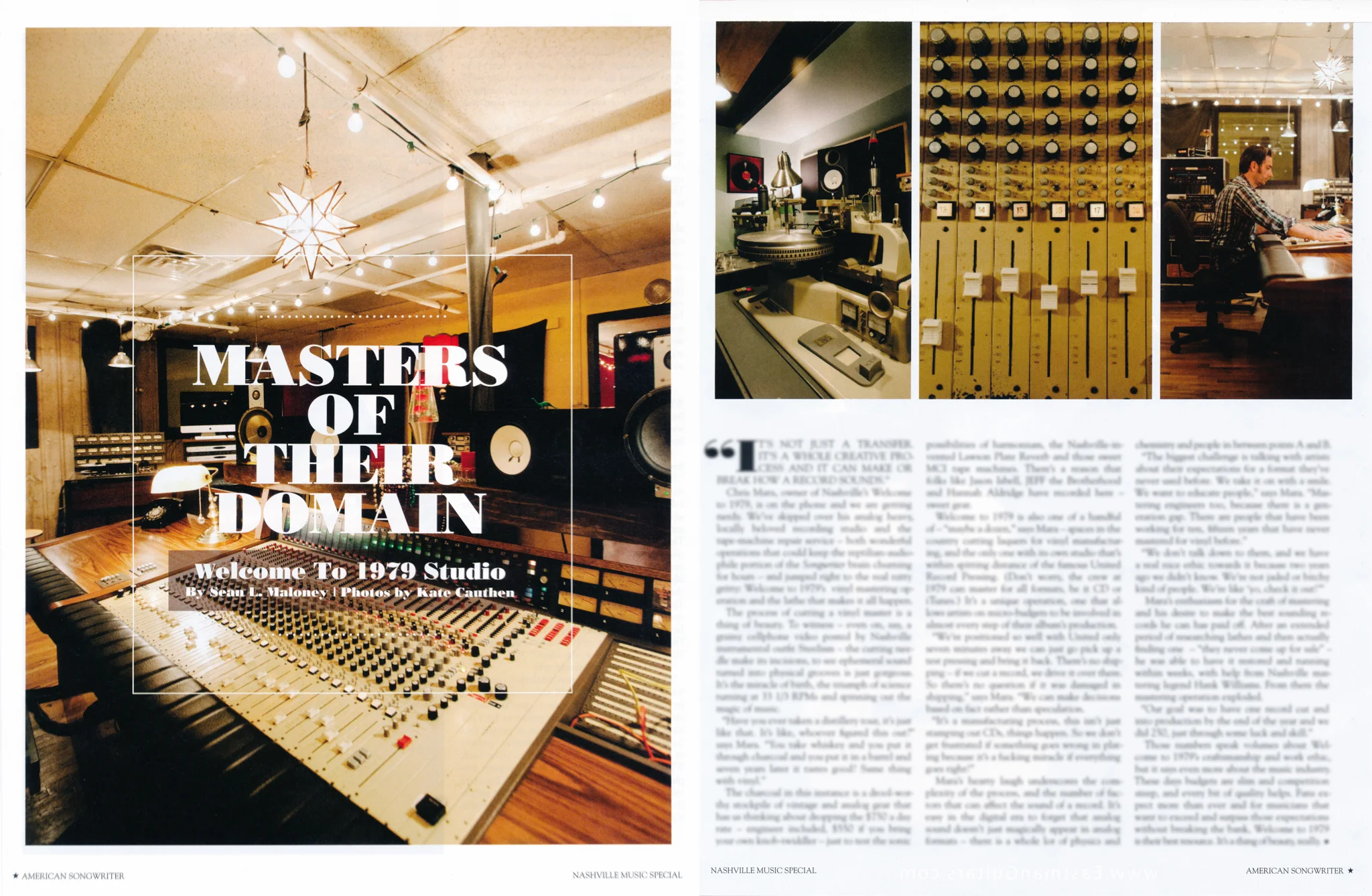 American Songwriter Magazine, July-August 2014