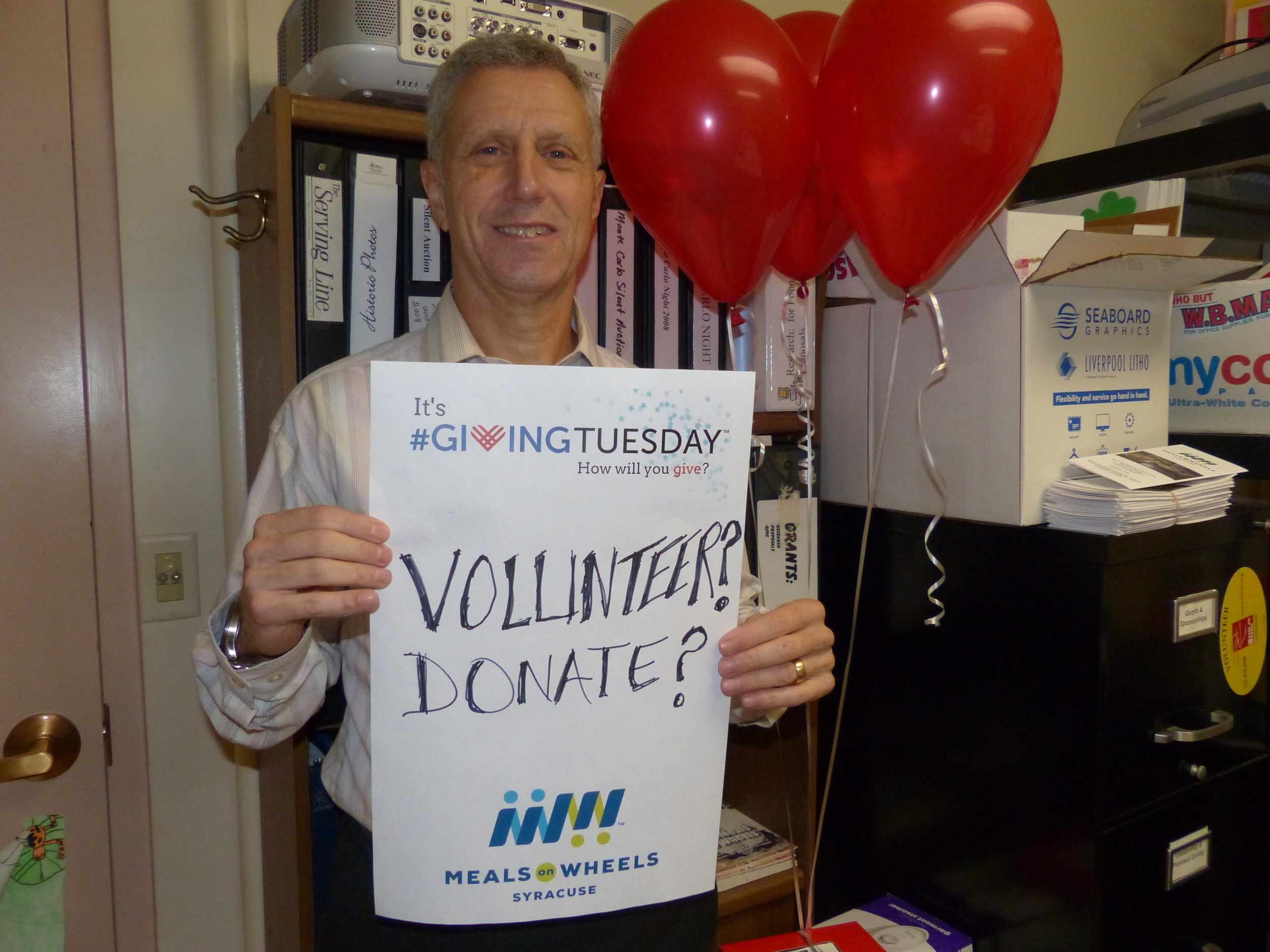 MASON KAUFMAN, EXECUTIVE DIRECTOR, MEALS ON WHEELS OF SYRACUSE
