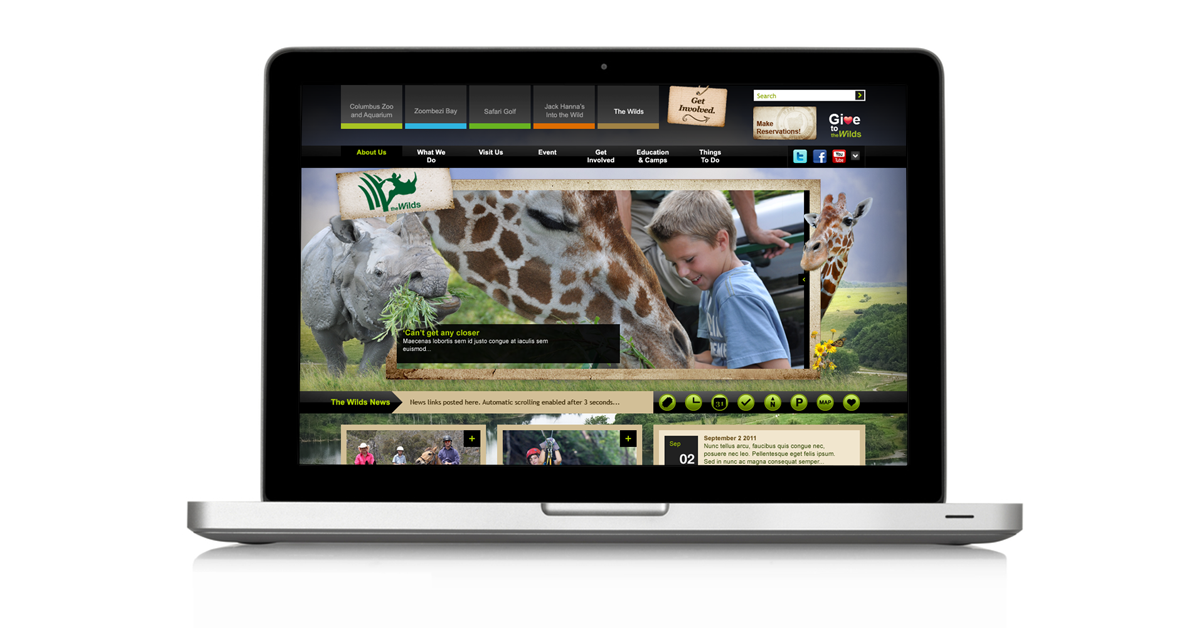  UI • WEB DESIGN ENTERTAINMENT/HOSPITALITY 