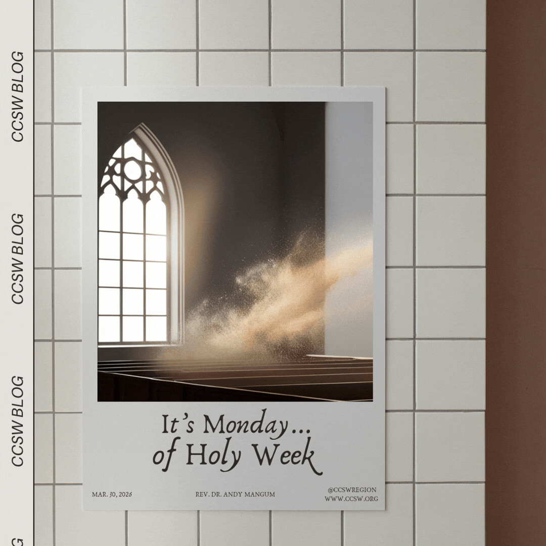 It’s Monday of Holy Week.