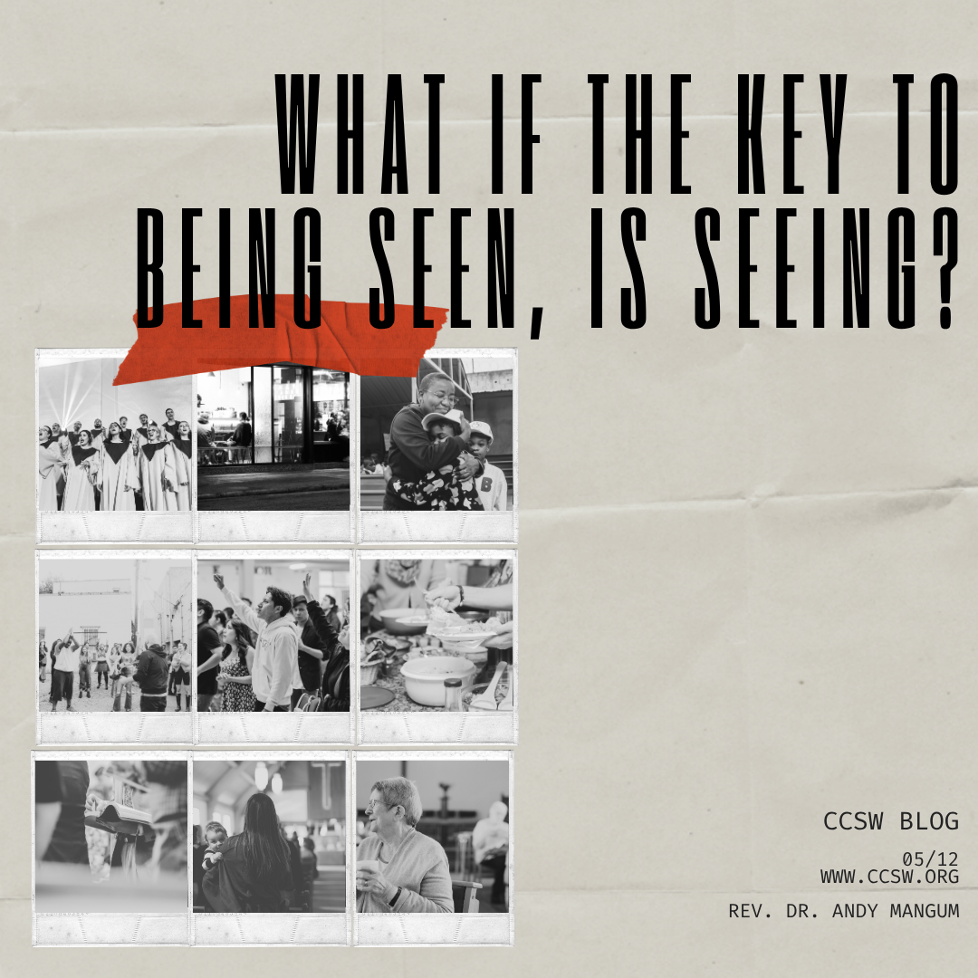 What If the Key to Being Seen, Is Seeing?